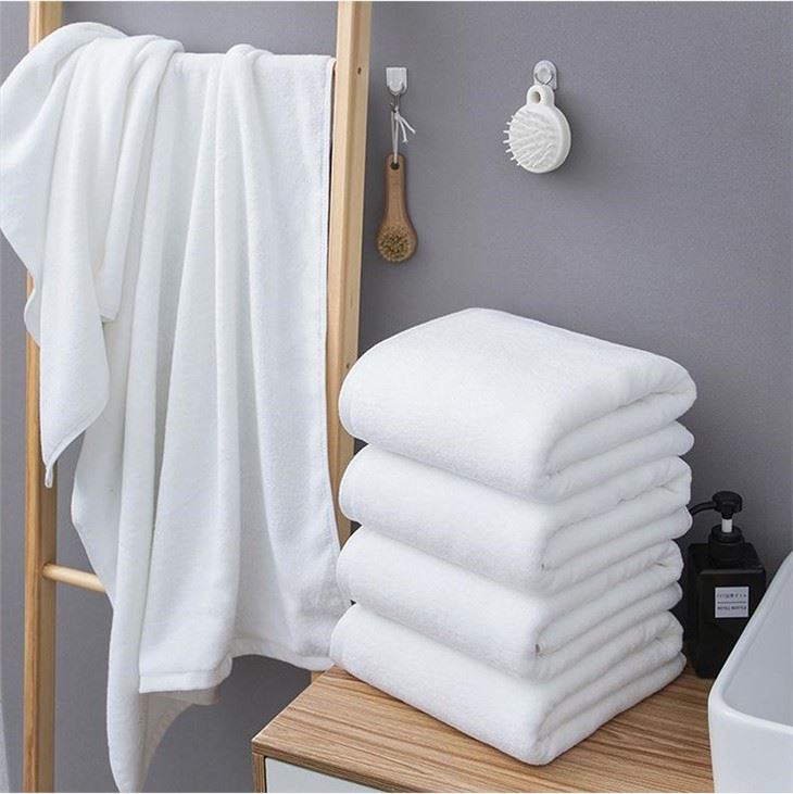 Large White Bath Towel